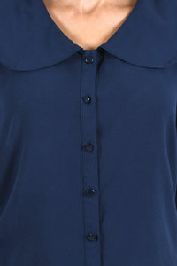 Blusa Ordonez Azul Navy