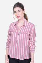 Cargar imagen en el visor de la galería, Blusa Victoria Palo De Rosa
