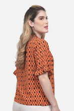 Cargar imagen en el visor de la galería, Blusa Duna Naranja
