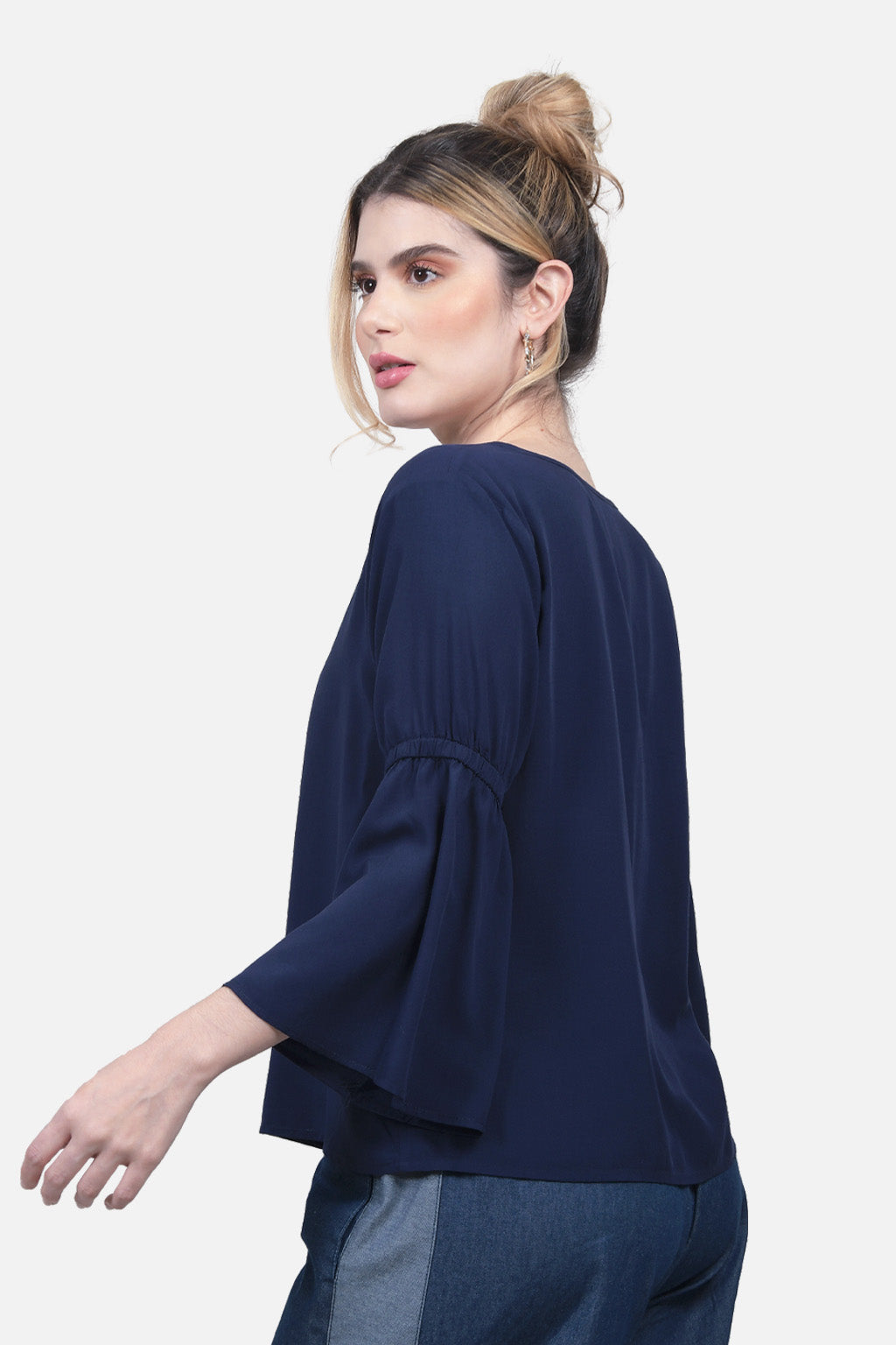 Blusa Ariadna Azul Navy