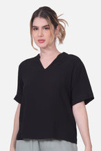 Cargar imagen en el visor de la galería, Blusa Eleonor Negra
