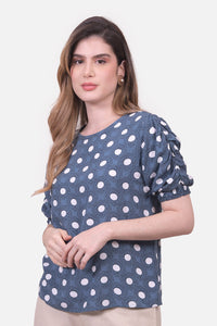 Blusa Dorina Indigo