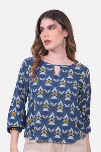 Blusa Bonnie Indigo