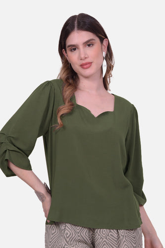 Blusa Ikia Verde