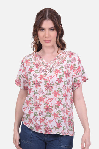 Blusa Galia Crudo