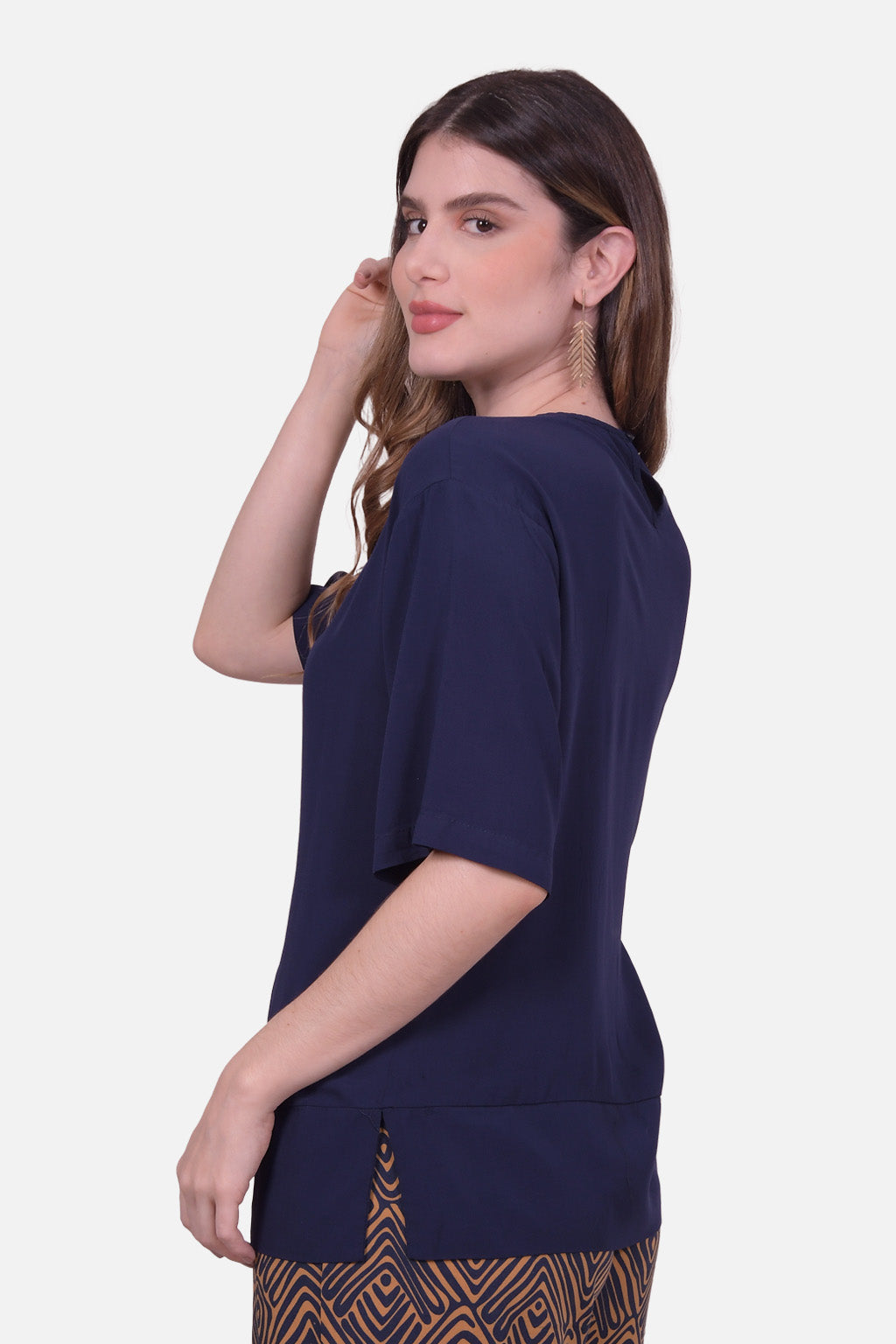 Blusa Fedra Azul Navy