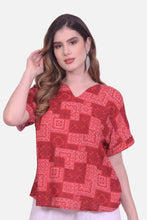 Cargar imagen en el visor de la galería, Blusa Siberia Roja
