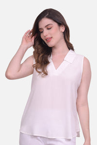 Blusa Columba Crudo