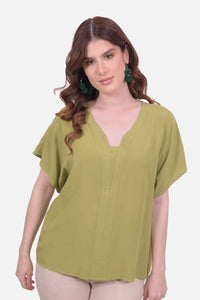 Blusa Londres Verde Manzana