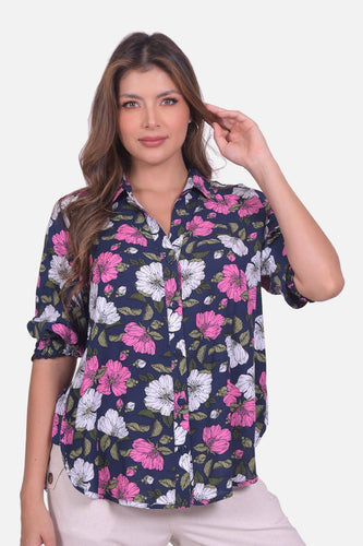 Blusa Gina Azul Navy