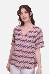 Blusa Malek Palo De Rosa