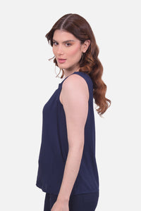 Blusa Nayla Azul Navy