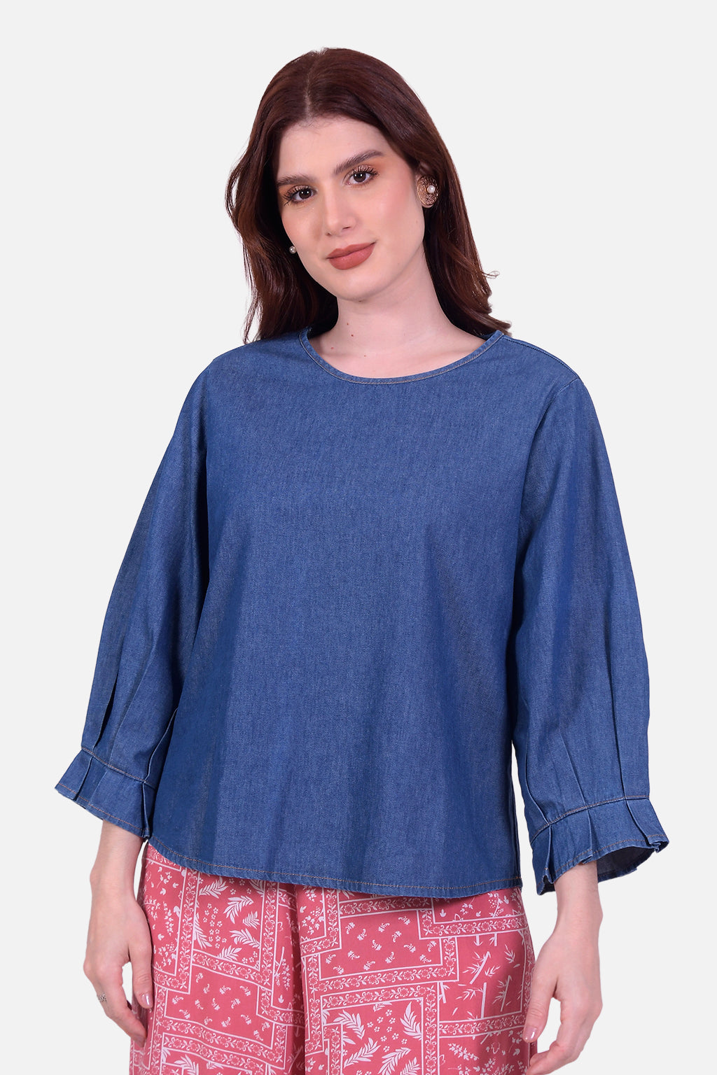 Blusa Camboya Azul Navy