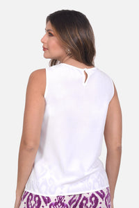 Blusa Valencia Crudo