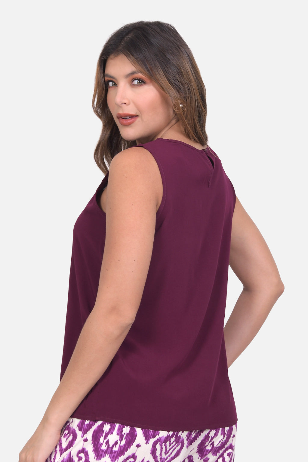 Blusa Valencia Vino