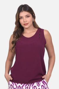 Blusa Valencia Vino