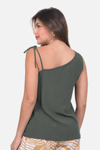 Cargar imagen en el visor de la galería, Blusa Perla Verde Militar
