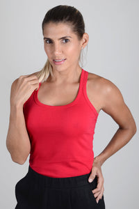 Basicas Mujer Sky Roja 