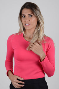 Basicas Mujer Banana Coral