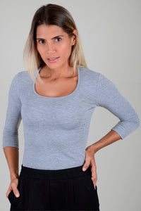 Basicas Mujer Forest Gris Jaspe 