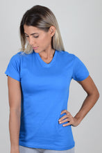 Cargar imagen en el visor de la galería, Camiseta Mujer Azul Rey
