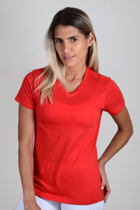 Camiseta Mujer Roja 