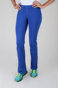 Leggings Bota Ancha Azul Rey