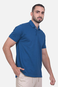 Polo Hombre Azul Marino