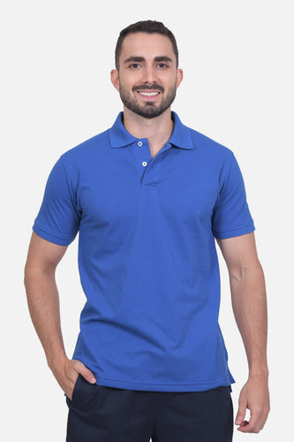 Polo Hombre Azul Rey