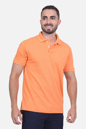 Polo Hombre Mandarina