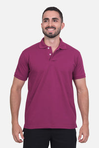 Polo Hombre Magenta