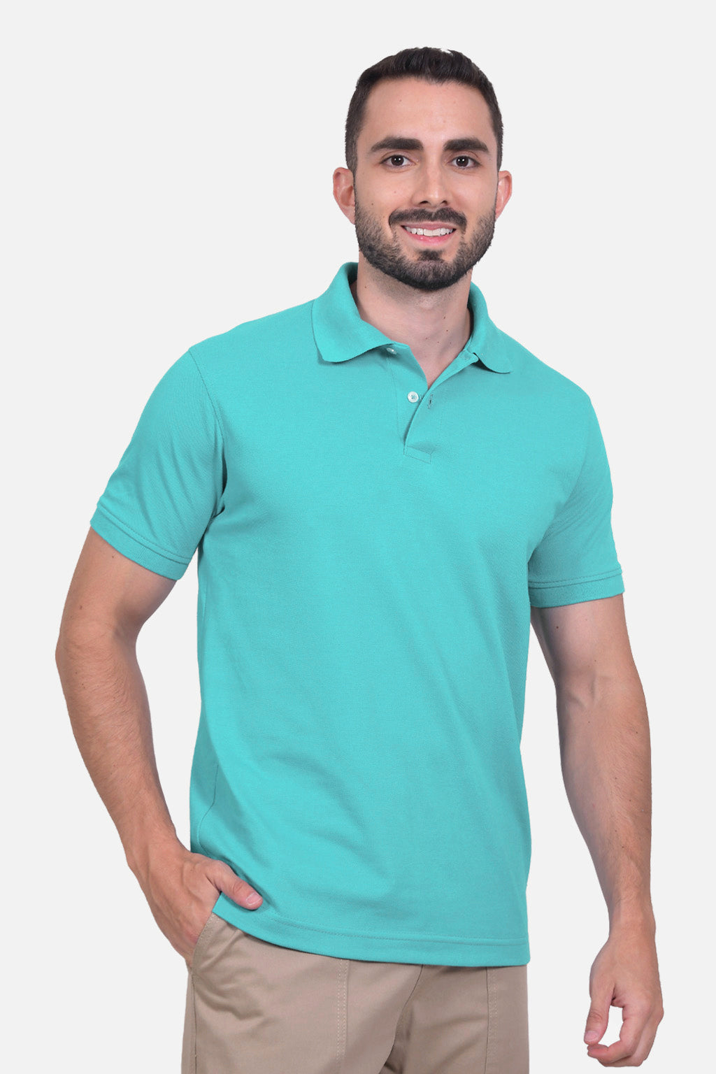 Polo Hombre Verde Atlantis