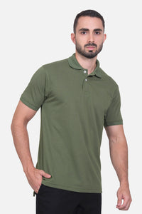 Polo Hombre Verde Militar