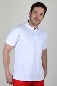 Polo Hombre Blanca