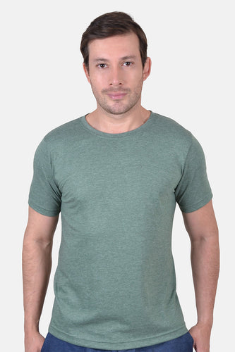 Camiseta Hombre Verde Jaspe 