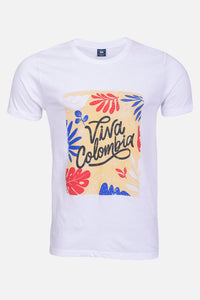 Camiseta Cuello Rdo Blanco