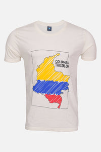 Camiseta Cuello Rdo Crudo