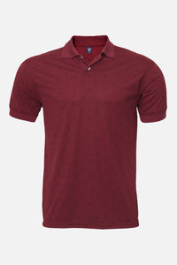 Polo Estampada Lionel Vinotinto