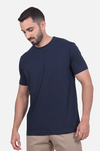 Camiseta Hombre Azul Navy 