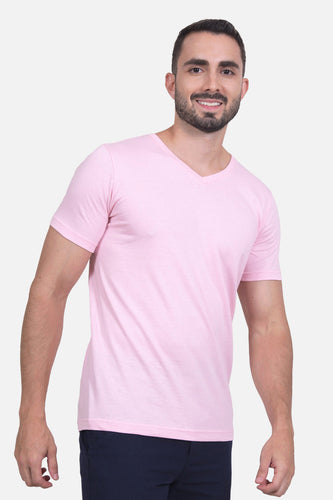 Camiseta Hombre Rosada 