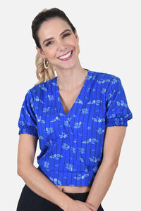 Blusa Roy Azul Rey