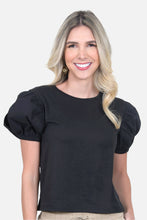 Cargar imagen en el visor de la galería, Blusa Ingrid Negra
