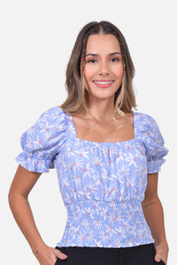 Blusa Vilma Azul Claro