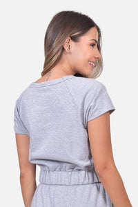 Blusa Helena Gris Jaspe