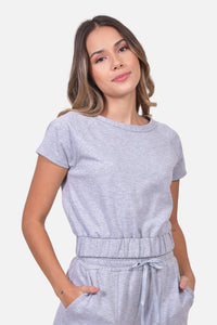 Blusa Helena Gris Jaspe