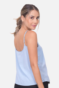 Blusa Josefa Azul Claro