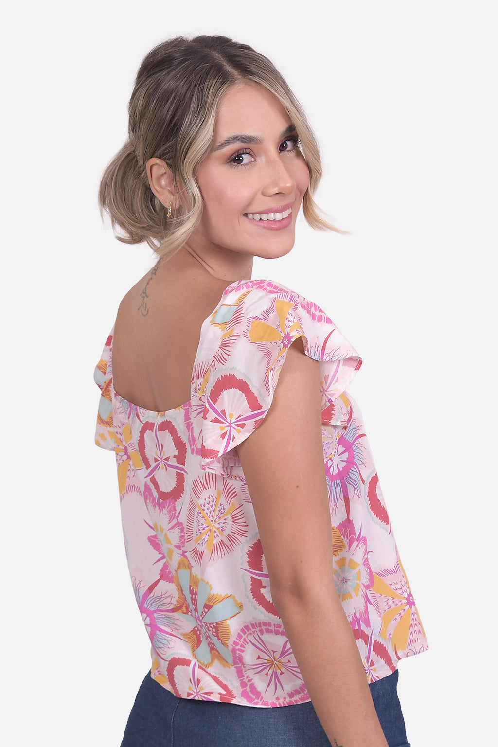 Blusa Atria Rosado Claro