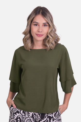 Blusa Elma Verde Militar