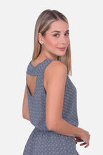 Cargar imagen en el visor de la galería, Blusa Heidi Azul Navy
