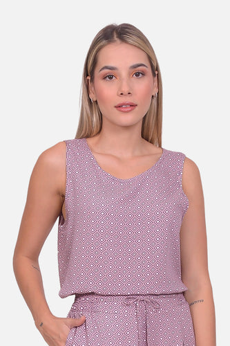 Blusa Heidi Palo De Rosa